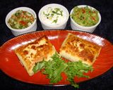 A picture of step 7 of Chicken Chimichangas, Jon Style.