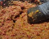 Foto del paso 2 de la receta: Salsa verde con chorizo 🤤