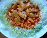 รูปขั้นตอนการทำที่ 5 ของ อกไก่ซอส Ketchupใส่ไข่