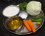 A picture of step 1 of Momos veg.