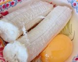 Hình bước làm 2 của món Bánh Chuối Hấp Nho Khô (Bằng Microware)