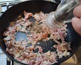 Édes chilis baconos kelbimbó rizzsel recept fázis 2 fotója