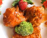 Foto langkah ke 7 dari resep Ayam dan tempe fire sauce (saus ala Richeese).