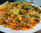 A picture of step 6 of Veg Paneer Biryani.