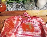 Foto del paso 3 de la receta: Paleta y costillas de cordero al horno con salsa de menta