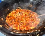 A picture of step 4 of Quick & Easy Slow cooker Chicken Taco Soup.