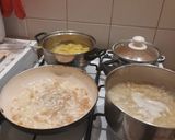 Fehér, hagymás, krumplis tészta szélesmetélttel recept fázis 5 fotója