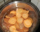 Rakott kelkáposzta édesburgonyával, darált hússal recept fázis 1 fotója
