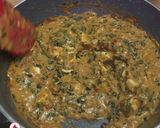 A picture of step 6 of Methi Chaman.