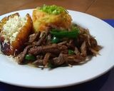 Foto del paso 5 de la receta: Lomo de res salteado desde el fogón de la abuela