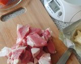 Foto del paso 1 de la receta Estofado de ternera estilo carbonara