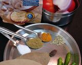 A picture of step 2 of Palakkai Kurma /Jackfruit Kurma.