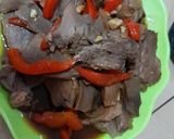Foto langkah ke 6 dari resep Lidah sapi lada hitam.