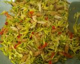 Foto langkah ke 5 dari resep Tumis Bunga pepaya Tanpa rasa pahit.