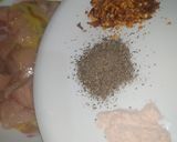 A picture of step 2 of Chicken Manchurian.