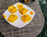 A picture of step 7 of Protein rich Yellow split Moong daal(gram lentils) Burfi.