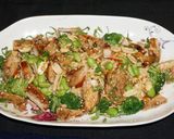 Foto del paso 5 de la receta: Pollo a la plancha con brócoli y edamame