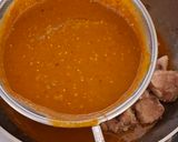 A picture of step 6 of Pork with Three Chiles.
