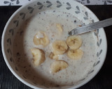 Foto del paso 3 de la receta: Porridge o gachas de avena con plátano
