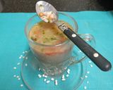 A picture of step 4 of Nutritious Pearl Barley Soup (Soup e jo).