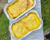 Foto langkah ke 4 dari resep Puding roti panggang.
