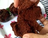 Foto langkah ke 9 dari resep Bolu Kukus Mekar Coklat No Telur No mixer.
