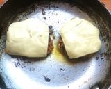 A picture of step 6 of Juicy homemade burgers-with caramelized onions.