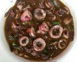 Foto langkah ke 3 dari resep Cumi kuah hitam.