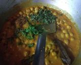 A picture of step 8 of Sattvik Chana Butter Masala.