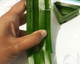 Foto langkah ke 2 dari resep Talam Tako Takir Daun Pandan.