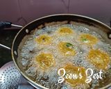 A picture of step 3 of Moth Bean and Bengal Gram Daal Vadas.