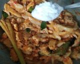 Foto langkah ke 4 dari resep Nasi Bakar Pedas Ayam Jamur.