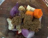 Foto langkah ke 3 dari resep Labu siam dan tahu kuah kuning (no santan).