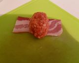 Baconköntösben sült fasírtkák recept fázis 2 fotója