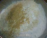 Foto del paso 2 de la receta: Budín rústico de aceitunas, morrón y parmesano