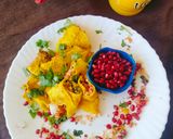 A picture of step 8 of Besan Cheela - paneer stuffed Besan cheela in 15 minutes / Healthy instant morning Breakfast chila.