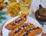 Foto langkah ke 7 dari resep Pisang Pasir Keju.