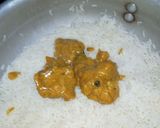 A picture of step 12 of Indian Plum Chicken Biryani.