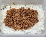 Foto del paso 3 de la receta: 🫑 Morrones rellenos 🫑 con arroz y carne picada 👉🏼 con cubierta crocante 🤤