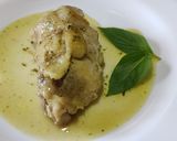 Foto del paso 5 de la receta: Muslo de pollo deshuesado al pesto