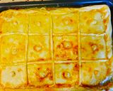 Foto del paso 11 de la receta Empanada de puerros y gambas