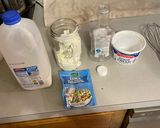 A picture of step 1 of Homemade Ranch Dressing.