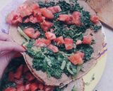 Foto del paso 4 de la receta: Panqueque de acelga y tomate apto para diabéticos