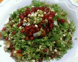 A picture of step 2 of Sprouted moong chat.
