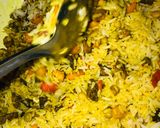 A picture of step 9 of Fried rice.