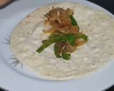 A picture of step 6 of Chicken fajita wrap (tortilla).