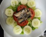 Foto del paso 1 de la receta: Ensalada sencilla disfrazada de flor