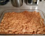 A picture of step 4 of Cheesy Chicken Vodka Pasta Bake.