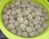 Foto langkah ke 8 dari resep Bakso ikan tengiri By Ny. Intan Dwy.