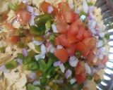 A picture of step 2 of Roasted Papad Churi.